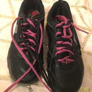 Sketchers slip restant work shoes black